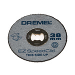 Dremel Silicon Carbide Cutting Disc, 38mm x 1.12mm Thick, 5 in pack