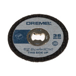 Dremel Aluminium Oxide Cutting Disc, 38mm x 1.12mm Thick, Medium Grade, P60 Grit, 5 in pack