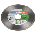 Norton Aluminium Oxide Cutting Disc, 115mm x 1.2mm Thick, Ceram, 1 in pack