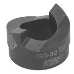 Greenlee , 1 Piece Punch & Die Combinations With Punch & Die ISO 32 (32.5 mm), 32.5mm