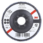 3M 566A Zirconia Aluminium Flap Disc, 115mm, Coarse Grade, P40 Grit, PN65026