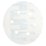 3M Aluminium Oxide Sanding Disc, 150mm, Coarse Grade, P360 Grit, Hookit, 25 in pack