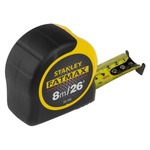 Stanley FatMax 8m Tape Measure, Imperial, Metric, With RS Calibration