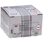 3M Hookit Aluminium Oxide Sanding Disc, 150mm, P2000 Grit, 7100123049, 200 in pack