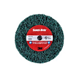 3M Scotch Brite Roloc + Aluminium Oxide Sanding Disc, 100mm x 6mm Thick, Extra Coarse Grade, 7100192712, 10 in pack