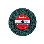 3M Scotch Brite Roloc + Aluminium Oxide Sanding Disc, 150mm x 6mm Thick, Extra Coarse Grade, 7100192734, 6 in pack