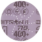 3M 3M Xtract Cubitron II Film Disc 775L Ceramic Sanding Disc, 76.2mm x 0.076mm Thick, 400+ Grade, 400+ Grit, Xtract,