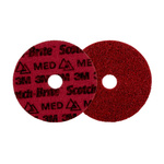 3M Scotch-Brite Precision Surface Conditioning Disc Ceramic Surface Conditioning Disc, 125mm, Medium Grade,