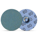 PREMINES DEBURRING ZIRCO Zirconium Sanding Disc, 38mm, P120 Grade, P120 Grit, 13105, 100 in pack