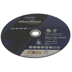 Norton Cutting Disc Zirconium Cutting Disc, 230mm x 2mm Thick, P36 Grit, Norton Norzon Quick Cut, 5 in pack