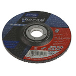 Norton Grinding Disc Aluminium Oxide Grinding Disc, 125mm x 6.4mm Thick, P30 Grit, Vulcan, 5 in pack
