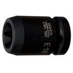 Bahco E18, 1/2 in Drive Impact Socket Torx, 38.0 mm length