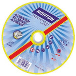 Norton Aluminium Oxide Cutting Disc, 125mm x 1.6mm Thick, Coarse Grade, P46 Grit