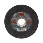 3M T41 Silver Aluminium Oxide Grinding Wheel, 115mm Diameter, P60 Grit, Medium