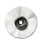 Bosch 423S Dremel Metal Polishing Wheel, 25mm Diameter