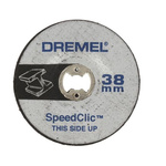 Bosch SC541 Dremel Metal Grinding Wheel, 38mm Diameter