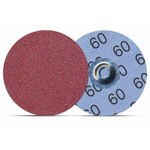 PREMINES DEBURRING ALOX Aluminium Oxide Sanding Disc, 38mm, P60 Grade, P60 Grit, 12104, 100 in pack