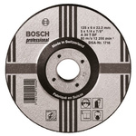 Bosch A30 T Expert for Metal Aluminium Oxide Grinding Wheel, 115mm Diameter, P30 Grit