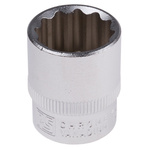 RS PRO 18mm Bi-Hex Socket With 3/8 in Drive