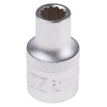 RS PRO 9mm Bi-Hex Socket With 1/2 in Drive