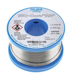 Felder Lottechnik Wire, 1.5mm Lead solder, 183°C Melting Point