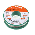 Stannol Wire, 0.5mm Lead Free Solder, 227°C Melting Point