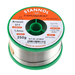 Stannol Wire, 1mm Lead Free Solder, 217°C Melting Point