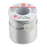RS PRO Wire, 1.27mm Lead solder, 183°C Melting Point