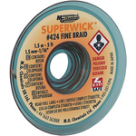 Super Wick SUPERWICK 424 1.5m Desoldering Braid, Width 1.5mm