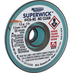 Super Wick SUPERWICK 426-NS 1.5m No Clean Desoldering Braid, Width 2.5mm