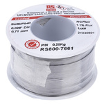 RS PRO Wire, 0.71mm Lead solder, 183°C Melting Point