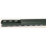 Betaduct Black Slotted Panel Trunking - Closed Slot, W15 mm x D15mm, L1m, PVC