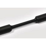 HellermannTyton Heat Shrink Tubing, Black 1.2mm Sleeve Dia. x 1m Length 2:1 Ratio, TCN20 Series