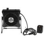 RS PRO, 220 → 240V ac Solder Fume Extractor, Carbon Filter, 23W, Type F - Schuko plug with UK Convertor