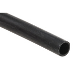 RS PRO Halogen Free Heat Shrink Tubing, Black 2.4mm Sleeve Dia. x 1.2m Length 2:1 Ratio