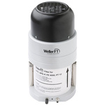 Weller WFE P, 230V ac Solder Fume Extractor, Fine Dust Filter F7; HEPA Filter H13 & Wide Band Gas Filter for cleanroom,