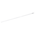 RS PRO White Cable Tie Polyester Coated Stainless Steel Roller Ball, 100mm x 4.6 mm