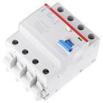 ABB 3 + N 40 A Instantaneous RCD Switch, Trip Sensitivity 30mA