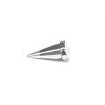 RS PRO 0.5 mm Straight Conical Soldering Iron Tip for use with RS PRO Soldering Station (7998941)