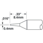 Metcal STTC 0.4 mm Conical Soldering Iron Tip for use with MX-H1-AV, MX-RM3E