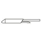 Metcal 1.5 mm Straight Conical Soldering Iron Tip