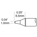 Metcal STTC 1 mm Conical Soldering Iron Tip for use with MX-H1-AV, MX-RM3E