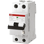 ABB Type B RCBO - 2P, 16A Current Rating, DS202C Series