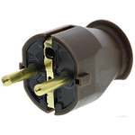Kopp French / German Mains Connector CEE 7/7 German Schuko / French, 16A, Cable Mount, 250 V ac
