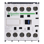 Schneider Electric LC1K Series Contactor, 220 V ac Coil, 3-Pole, 6 A, 3 kW, 3NO, 690 V ac