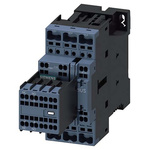 Siemens Reversing Contactor, 24 V dc Coil, 3-Pole, 9 A, 40 kW, 2NO + 2NC
