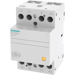 Siemens Contactor, 230 V ac Coil, 4-Pole, 40 A, 4 kW, 2NO + 2NC