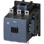 Siemens Contactor, 127 V Coil, 3-Pole, 500 A, 250 kW, 2NO + 2NC