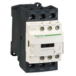 Schneider Electric Contactor, 125 V dc Coil, 3-Pole, 25 A, 15 kW, 1NC + 1NO