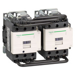 Schneider Electric LC2D Series Reversing Contactor, 22 V Coil, 3-Pole, 80 A, 1 NO + 1 NC